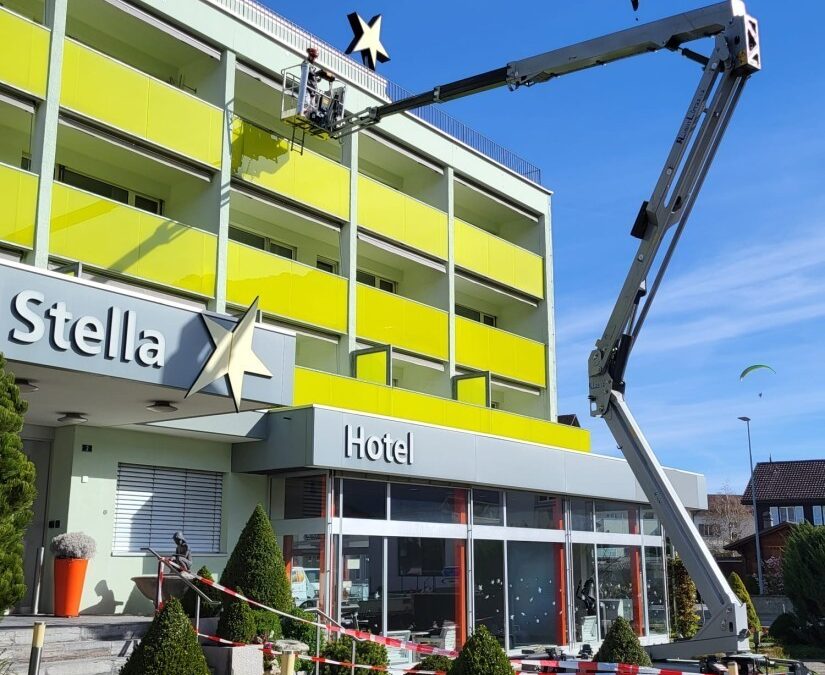 Hebebühne Einsatz 2024